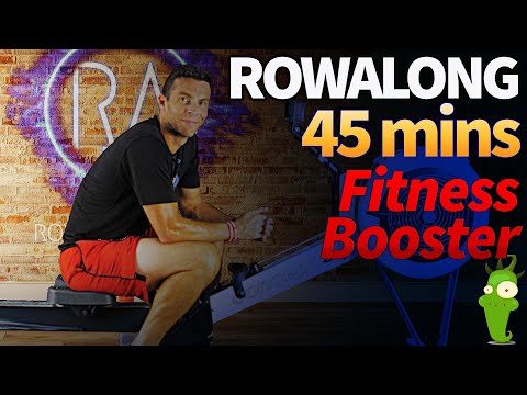 45 minute Indoor Rowing Workout - Fitness Builder - 10KW4S2 - Not just for Concept2