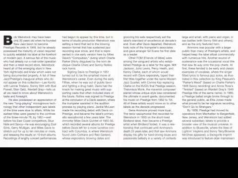 King Pleasure-Parker's Mood (1953) HD