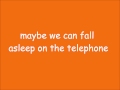 Fall Alseep on the Telephone - Joel Faviere Lyrics ...