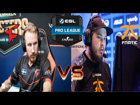 FaZe Clan vs. Fnatic-Semifinal-ESL Pro League Season 6 FINALS-BEST MOMENTS/PLAYS!