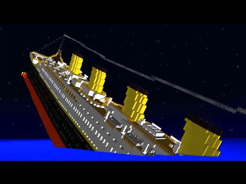 MINECRAFT EL TITANIC HUNDIENDOSE