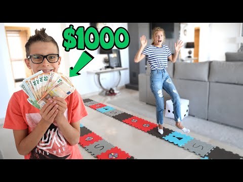 GIANT BOARD GAME CHALLENGE!!! Winner gets $1000!!!!!! Video
