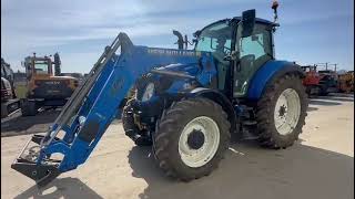 Купить трактор колесный New Holland T5.110 Tractor - Изображение 4 | Agronetto TJ Трактор колесный New Holland T5.110 Tractor | Изображение 4 - Agronetto