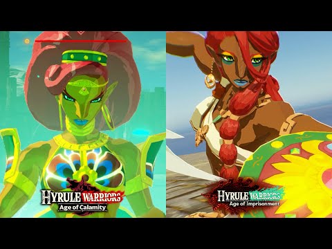 Urbosa Vs Ardi Moveset Comparison - Hyrule Warriors: Age Of Calamity Vs Age of Imprisonment