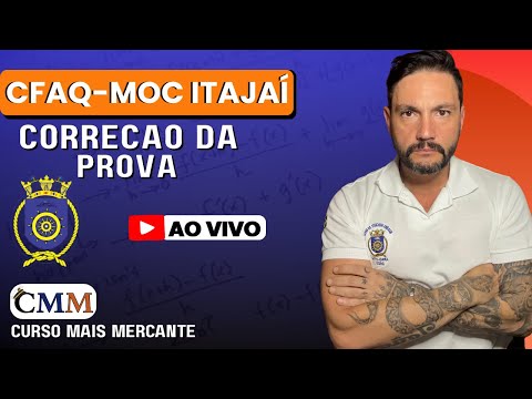 CFAQ - MOC CORREÇÃO DA PROVA DE ITAJAÍ