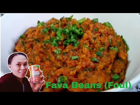 Fava Beans ( Foul ) Arabic Breakfast Easy Recipe