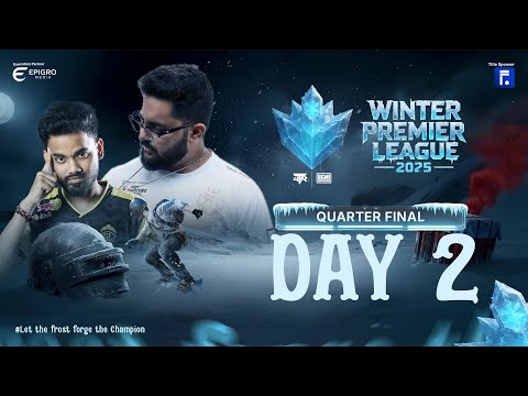 4TR Winter Premier League 2025 : Quarter Finals DAY 2 | Let The Frost Forge The Champion ! #godlike