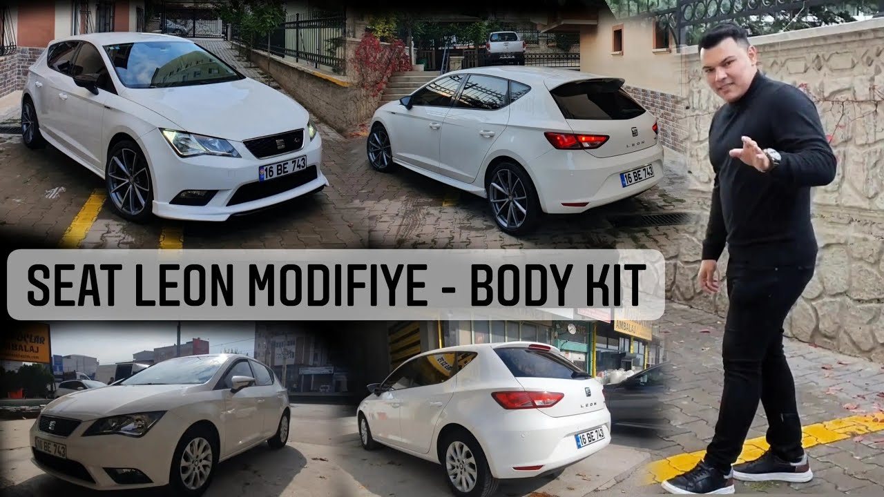 Seat Leon MK3 - Body Kit - Modifiye - 1 Saatte Muazzam Değişim !!!