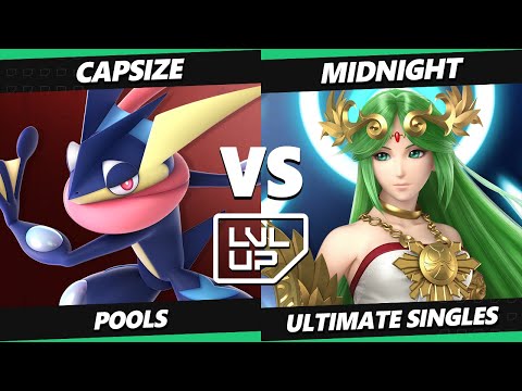 LVL UP EXPO 2023 - Capsize (Greninja) Vs. Midnight (Palutena) SSBU Ultimate Tournament