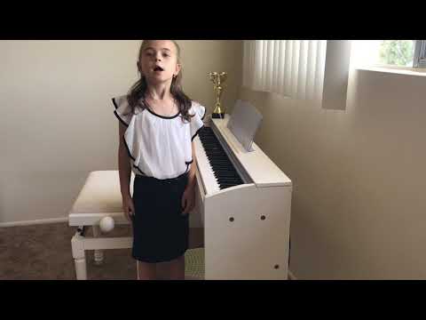Veronika Poliakova ,6 years , piano solo