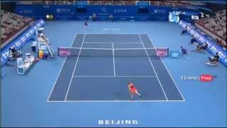 Simona Halep injured - Beijing 2015