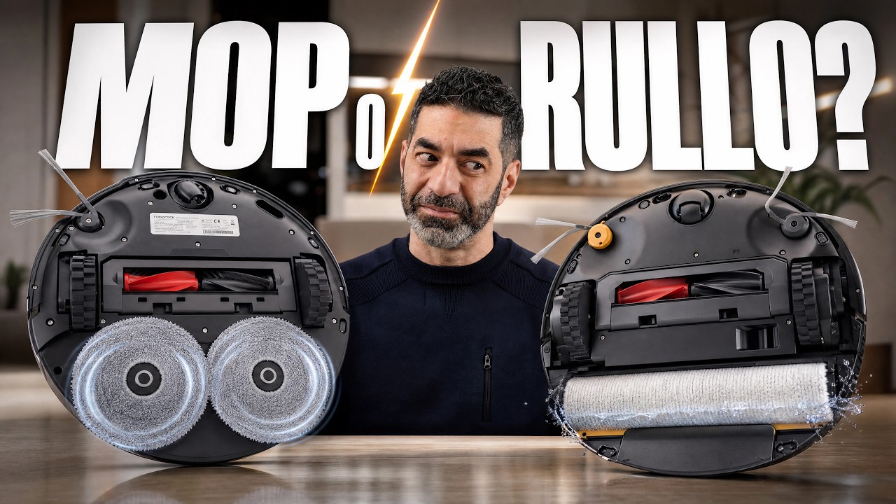 Roborock ha fatto una cosa GENIALE: MOP o RULLO?