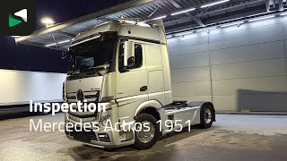 Купить тягач Mercedes-Benz Actros 1951 4X2 BigSpace Retarder Full-Air 2x Tanks Alcoa's - Изображение 4 | Autoline UA Тягач Mercedes-Benz Actros 1951 4X2 BigSpace Retarder Full-Air 2x Tanks Alcoa's | Изображение 4 - Autoline