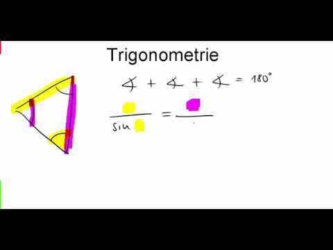 Maturvorbereitung Trigonometrie 1 Seiten und Winkel im allgemeinen Dreieck berechnen