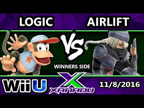 S@X 175 - VGBC | Logic (Diddy Kong) Vs. Airlift (Sheik) - SSB4 Tournament - Smash for Wii U