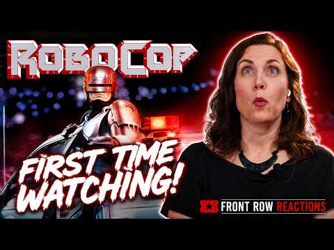 ROBOCOP (1987) | FIRST TIME WATCHING | Front Row Reactions with Heather