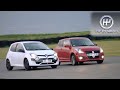 Hot Hatchling Dogfight: Swift v Twingo | Fifth Gear