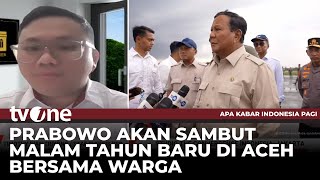 Download lagu KSP: Presiden Prabowo Akan Bermalam di Aceh | AKIP tvOne mp3