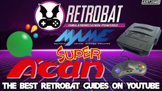 Retrobat ☆ Super A'Can Setup Guide #retrobat #emulator #frontend