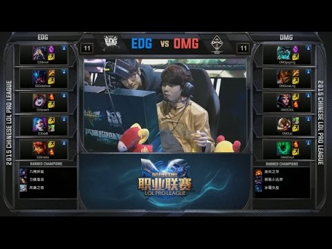 LPL EDG vs OMG Game 2 Highlights (LPL Spring 2015)