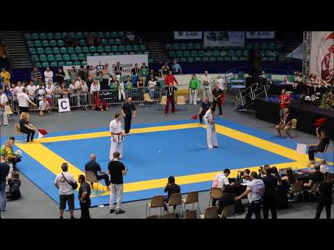 EC2018 Men+95kgs  Gužauskas Eventas Lithuania Vs David Mate Hungary