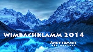 preview picture of video 'Andy Summit  -Alpinsports-    Wimbachklamm 2014'