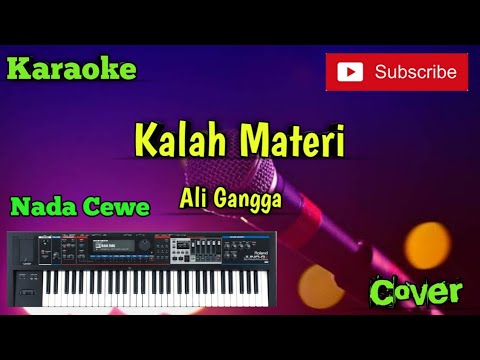 Kalah Materi ( Ali Gangga ) Karaoke Nada Cewe - Cover - Versi Sandiwaraan