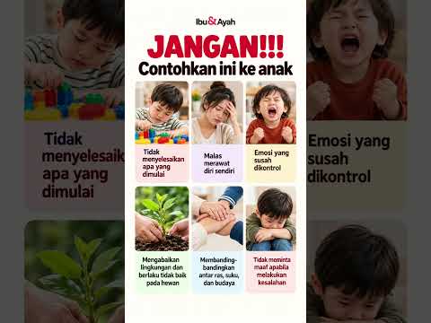 Anak Meniru yang Dilihat, Hindari 6 Contoh Ini di Rumah #ibudanayah