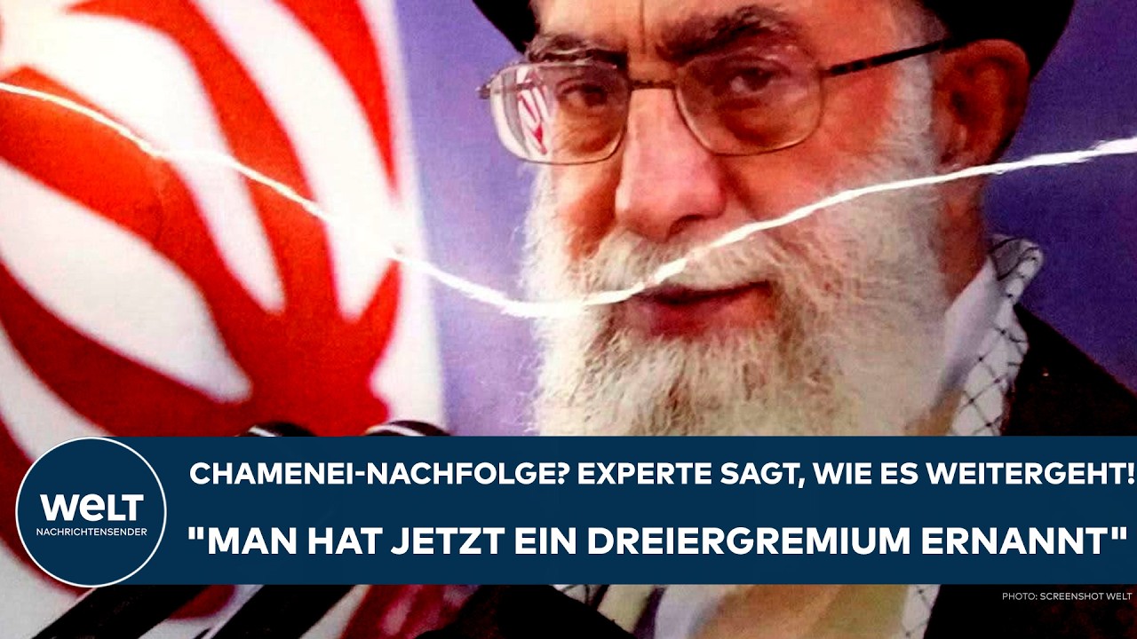 IRAN: Chamenei-Nachfolge? Experte sagt, wie es weitergeht! "Man hat jetzt ein Dreiergremium ernannt"