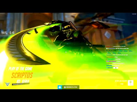 NECROS FASTEST GENJI GOD - POTG! [ OVERWATCH 2 TOP 500 SEASON 2 ]