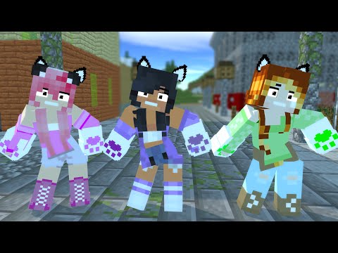 simple dimple rich kids aphmau girlfriends crew - minecraft animation