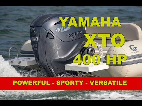 All New Yamaha XTO 400 HP - Sporty and versatile outboard engine
