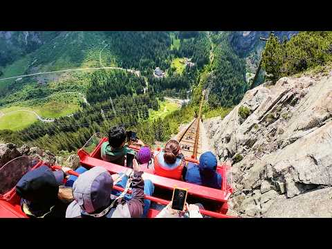 Die steilste Alpenachterbahn Europas – Gelmerbahn Schweiz 🇨🇭