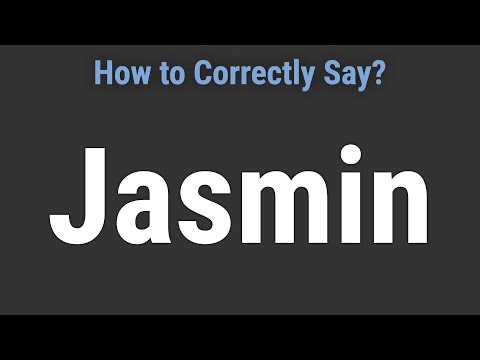 How to Pronounce Name Jasmin (Correctly!)