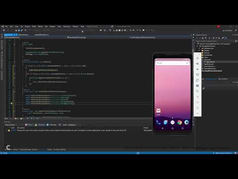 Asking for permissions on start up of app Xamarin forms android and ios Visual Studio 2019 Part 1