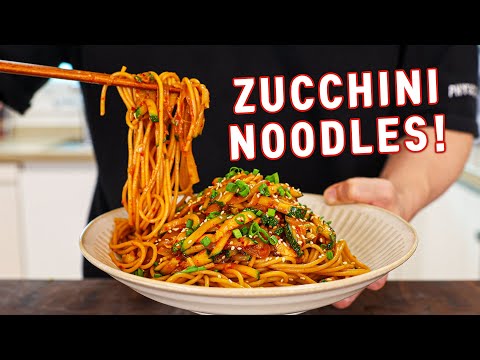 Got Zucchini? Try This 15 Minute Zucchini Spaghetti That Will Change Your LIFE!
