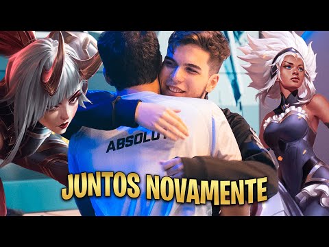 🚨 ABSOLUT E REDBERT LEMBRANDO OS VELHOS TEMPOS! JOGANDO DE KAI'SA E RELL NO INHOUSE