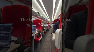 Take the train from London to Edinburgh with me🇬🇧 #travel #england #scotland #uk