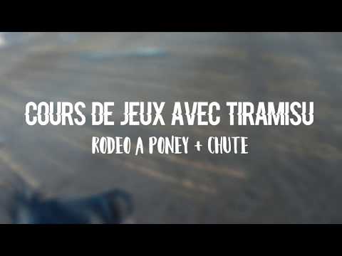 Rodéo à poney + chute [10/02/18]Jeux avec Tiramisu