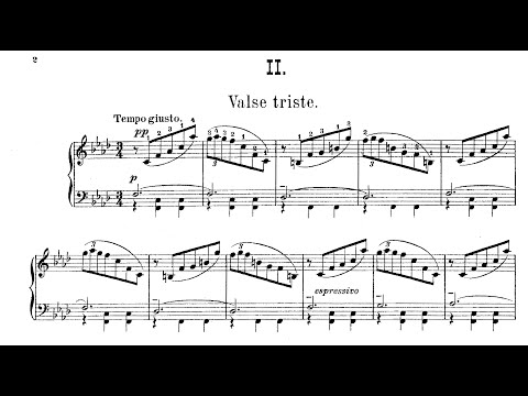 Sergei Bortkiewicz | Valse triste, Op.6/2