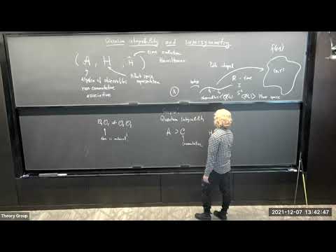 Nikita Nekrasov - Supersymmetry and Quantum Integrability - 12-08-21