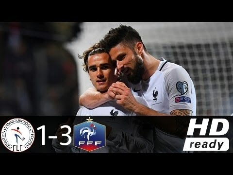 Luxembourg Vs France 1-3 All Goals Highlights 25/03/2017