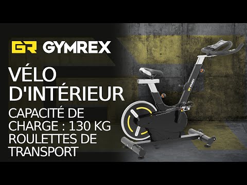 Vidéo - Vélo d'intérieur - Roue d’inertie de 13 kg