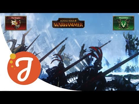 The Reiksguard Vs The Wood Elves | Battle Replay #115 | Total War: Warhammer