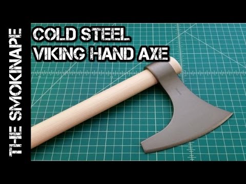 Cold Steel Viking Hand Axe - Show and Tell - TheSmokinApe