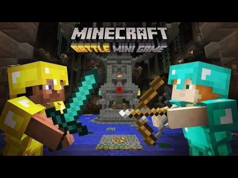 Minecraft PS4 Battle Mode Gameplay Part 2  - SURVIVAL GAMES!