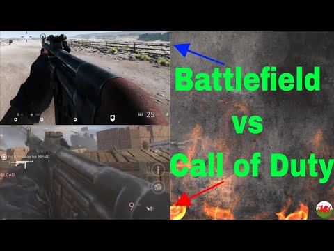 Call of Duty WWII vs Battlefield V (Attention to detail)