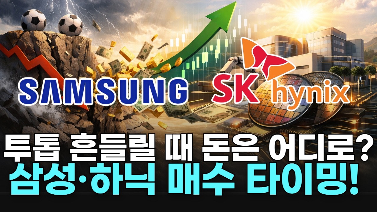 투톱 흔들릴 때 돈은 어디로? 삼성·하닉 매수 타이밍!