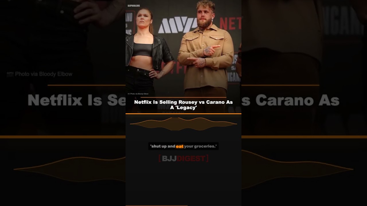 Netflix Is Selling Rousey vs Carano As A 'Legacy' #Shorts