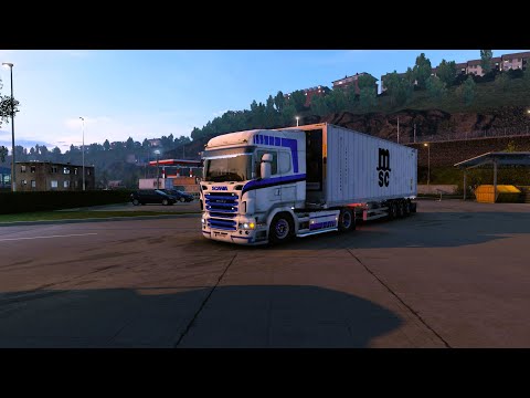 Full Trip With  Scania R520 Bordeaux - Limoges |Euro Truck Simulator 2